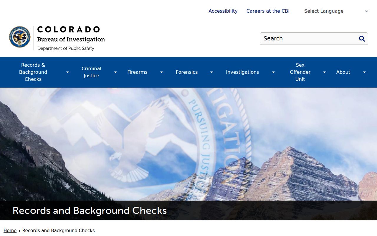 Mineral County criminal history CBI check channels