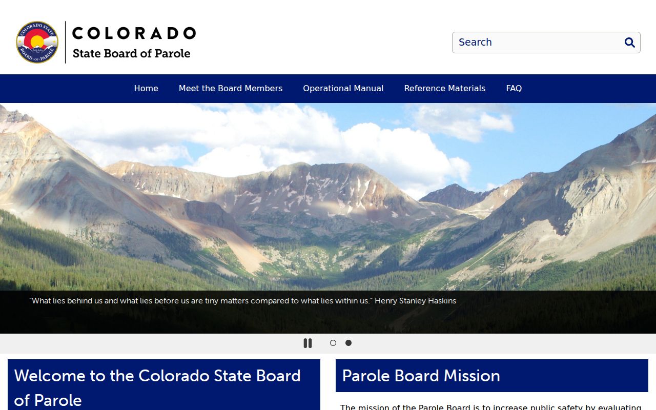 Mineral County criminal record Colorado Parole Board