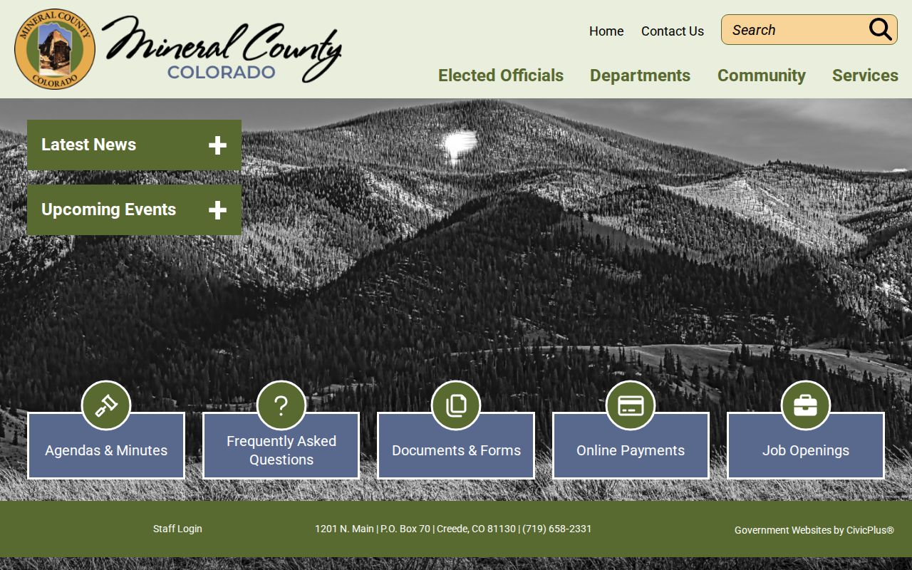 Mineral County criminal records government gateway